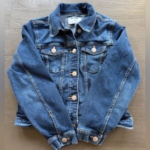 Old Navy Girl’s Denim Jacket, size L (10-12), excellent condition